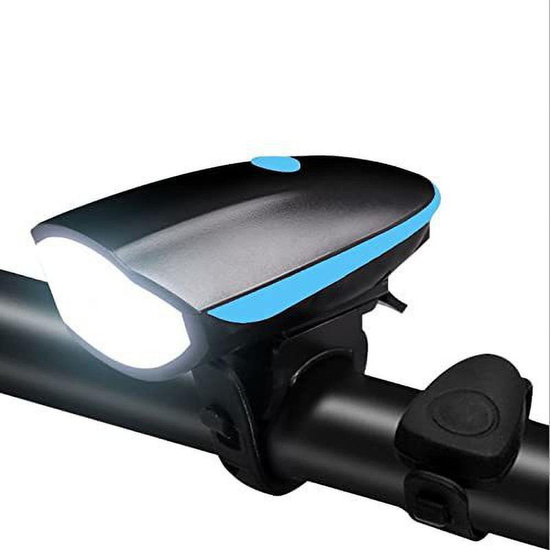 Rebound Horn/Cycle Lights Rechargeable Waterproof (140 dB)-C3 Bell(Black)