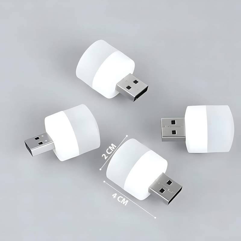 WebDealz LED USB light bulb for your Home,Office,camping,travel,dormitory etc X6.05 LED Lantern(White)