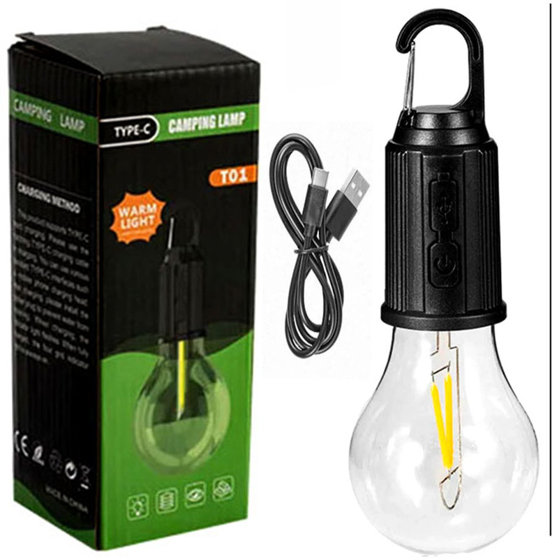 SPERO Rechargeable Camping Lights LED Camping Lamp 600mAh 5 hrs Bulb Emergency Light LED Lantern(Multicolor)