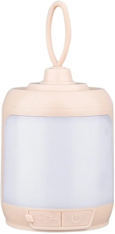 TCKW Outdoor Portable Night Light | USB Rechargeable Camping Light LED Lantern(White)