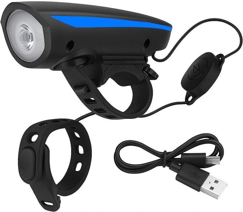 alyv ALYVCYCLELIGHT LED Front Light(Black, Blue)