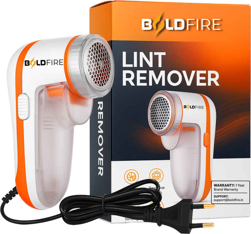 BoldFire Electric Lint Remover for Clothes | Sweaters & Woollens Fabric Shaver Machine Lint Roller