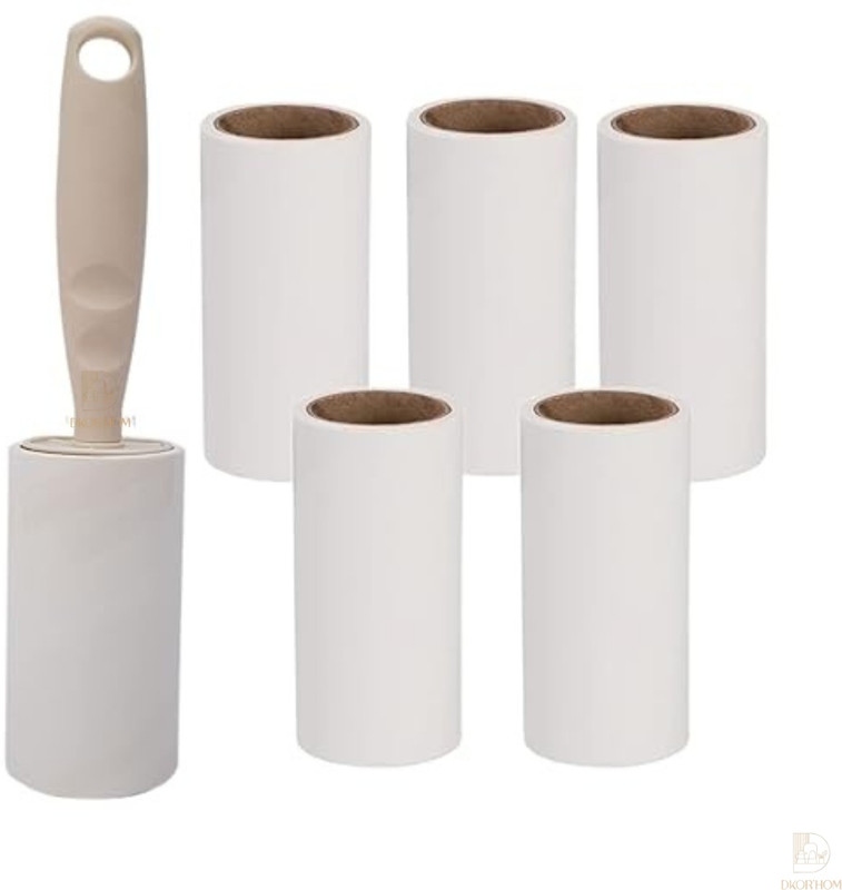 DKOR'HOM Pet Hair Remover Mini Pocket Size Lint Roller For Clothe Furniture Sofa Laundry Lint Roller
