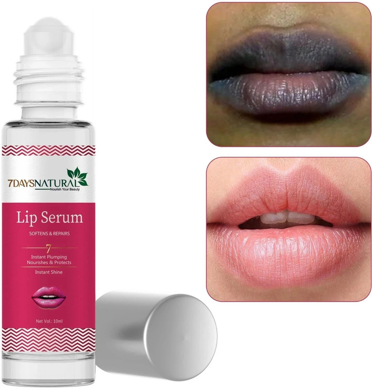 7days natural Lip Serum Oil For Strawberry Flavour(Pack of: 1, 10 ml)