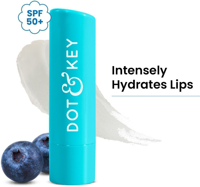 Dot & Key Barrier Repair Hydrating Lip Balm SPF 50 Soft Tinted | Cocoa Nude Chocolate(Pack of: 1, 4.5 g)