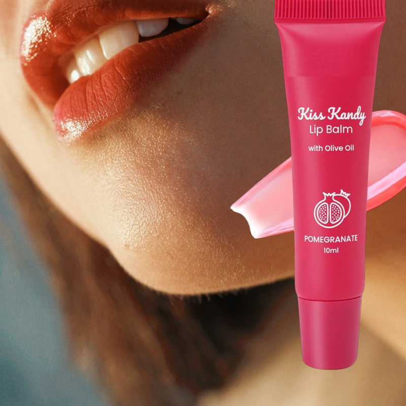 AVEU Lip Balm Moisturising | Non-Sticky | Soft & Smooth Lips | Shade-Pomegranate Pomegranate(Pack of: 1, 10 g)