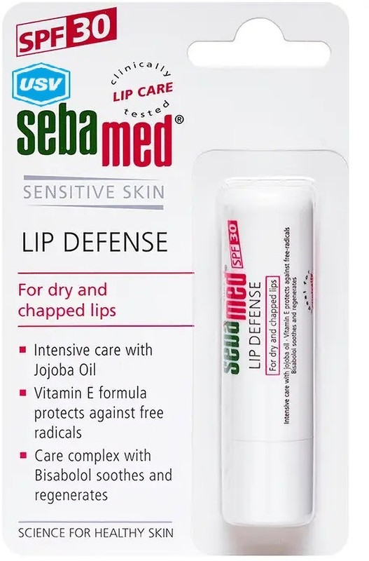 USV Lip Defense For Dry And Chapped Lips || Triple Protection || SPF 30 Unflavoured(Pack of: 1, 4.8 g)