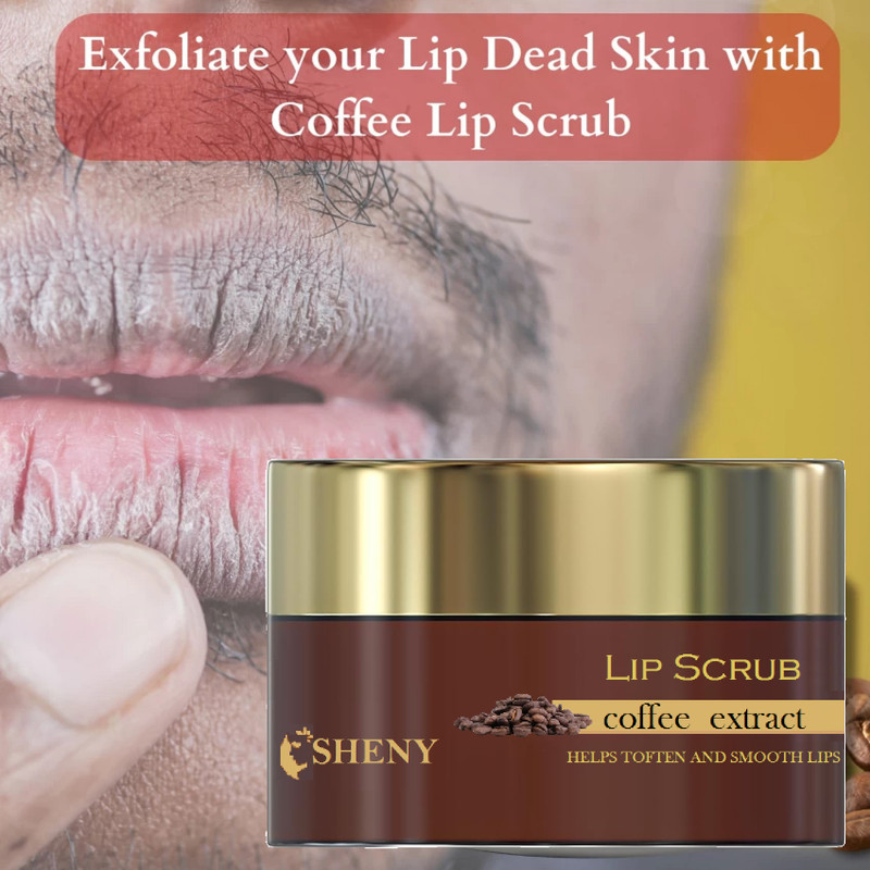 Sheny Lip Dark Lips for a Refreshed Look Coffee Lip Scrub COFFEE(Pack of: 1, 20 g)
