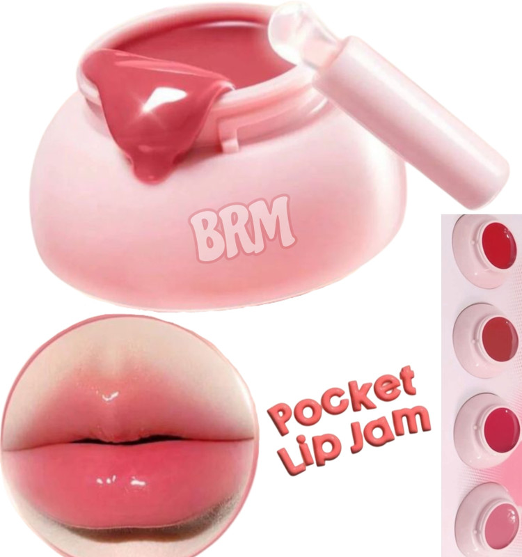 BRM TRADERS Hydra Jelly Pocket Lip Jam (Pack of 1) (Any Shade) Mixed Fruits(Pack of: 1, 18 g)