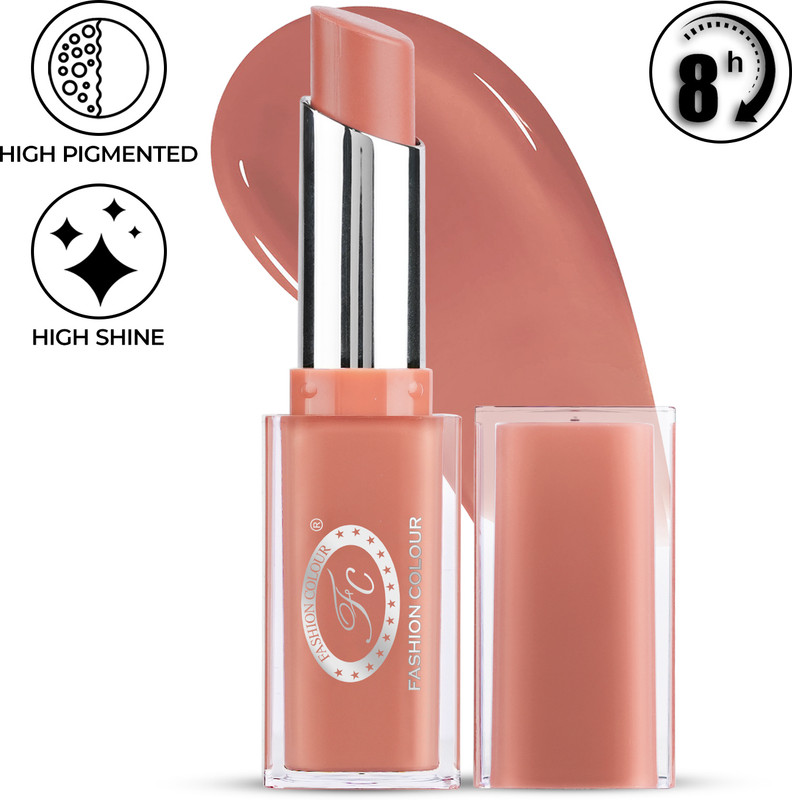 FASHION COLOUR Crave Me Gloss Stick for Non-Sticky, High-Shine Soft Creamy Hydrating Lip Color(3.1 g, Coral Crush)