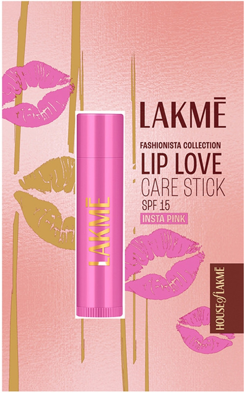 Lakmé Lip Love Chapstick SPF 15 Insta Pink(Pack of: 1, 4.5 g)