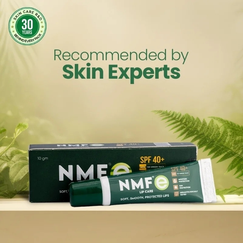 NMF e Moisturising Lip Care Balm, Aloe Vera & Vitamin E, 10g Aloevera(Pack of: 1, 10 g)
