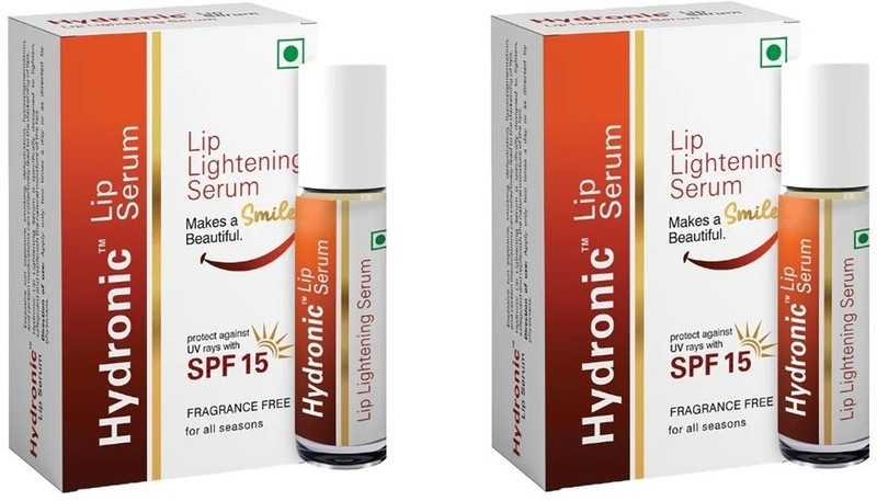 HYDRONIC Lip Lightening Serum For Black Lips(Pack of: 2, 9 g)