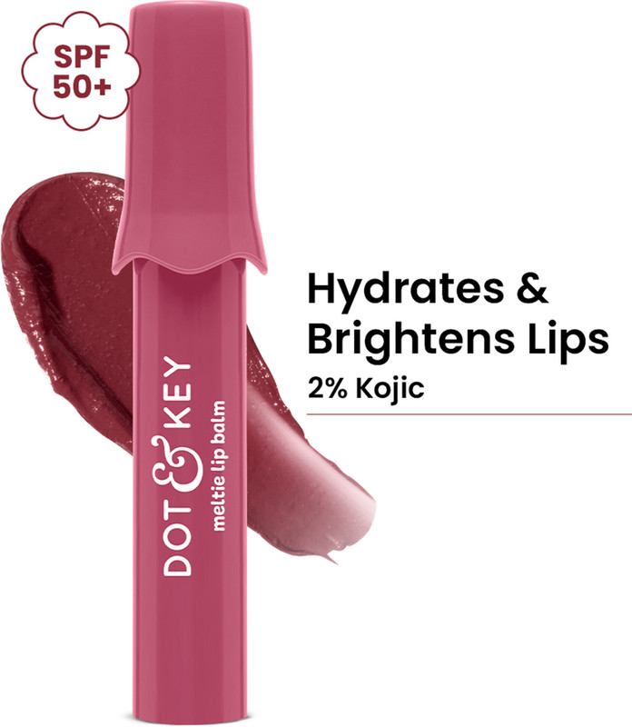 Dot & Key Meltie Lip Balm SPF 50+ PA+++, Berry Crumble Berry(Pack of: 1, 4 g)
