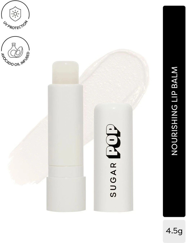 SUGAR POP Nourishing Lip Balm 07 | Moisturizing | SPF Protection | Intense Care Plum(Pack of: 1, 4.5 g)