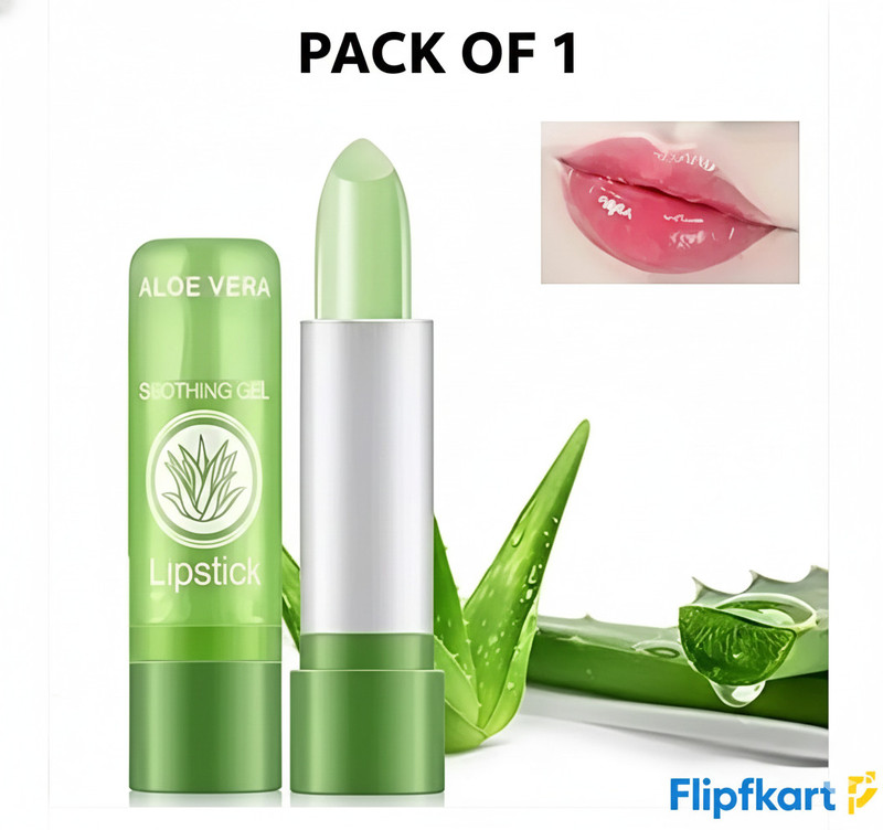 Beauty King Aloe Vera Color Changing Magic Lipstick - Long Lasting Moisturizing Lip Balm ALOE VERA(Pack of: 1, 1.8 g)