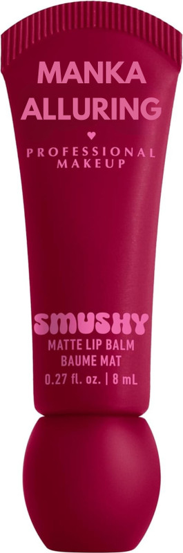 Manka Alluring Smushy Matte Lip Balm Soft Blur Finish Lightweight Long Lasting Lip Balm Squeeze N Sizzle(Pack of: 1, 1 g)
