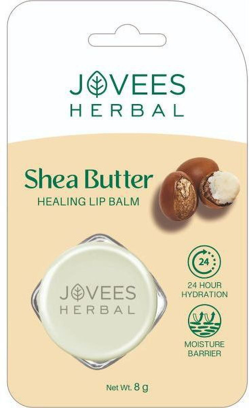 Jovees Herbal Shea Butter Healing Lip Balm-8 g Shea Butter(Pack of: 1, 8 g)