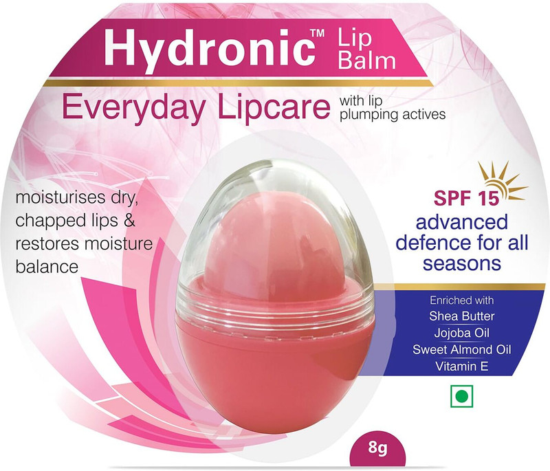 Regaliz Hydronic lip balm everyday lipcare Vitamin E(Pack of: 1, 8 g)