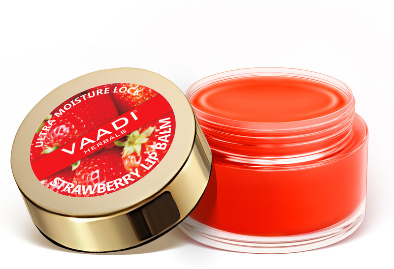 vaadi Herbals Lip Balm - Strawberry & Honey Strawberry & Honey(Pack of: 1, 10 g)