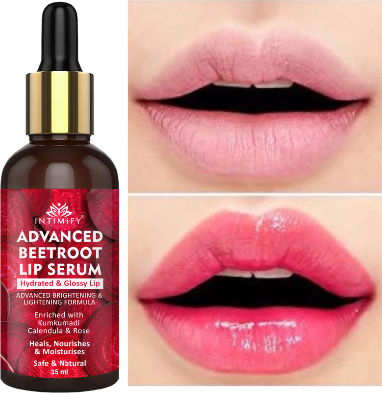 INTIMIFY Beetroot Lip Serum for Men And Women Beetroot(Pack of: 1, 15 g)