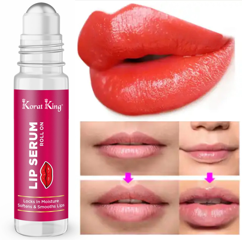 KORAT KING Advanced Brightening Therapy Strawberry Lip Serum for Soft, Moisturised Lips Strawberry(Pack of: 1, 10 g)