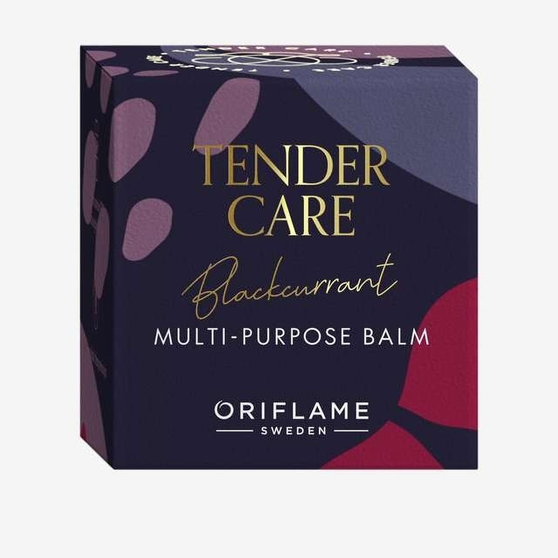 Oriflame Tneder Care Protecting Lip Balm Black Currant lip Balm Black current(Pack of: 1, 15 g)