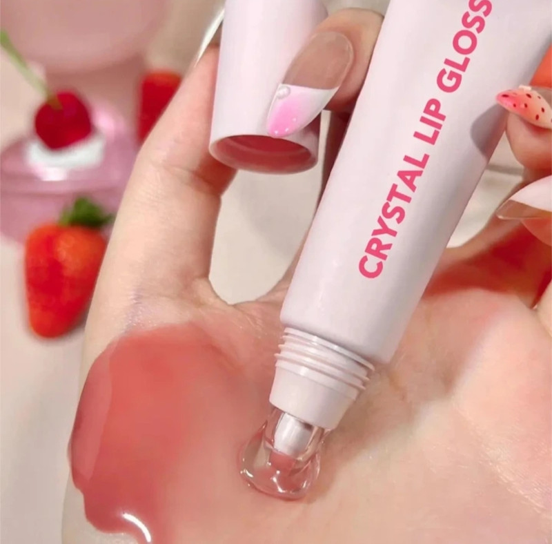 Manka Alluring Crystal Lip Gloss Non-Sticky Moisturizing Glos for Smooth, Hydrated & Shiny Lips(5 ml, Multicolor)
