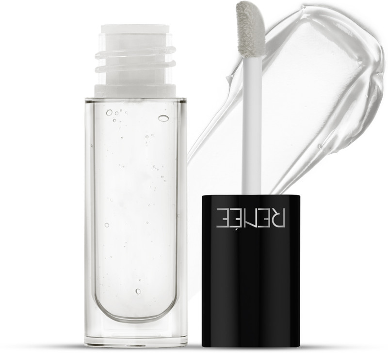 Renee Hot Lips Clear Lip Stick Gloss, Non-Sticky High Shine Enriched with Vitamin E(Hot Lips, 4.5 ml)