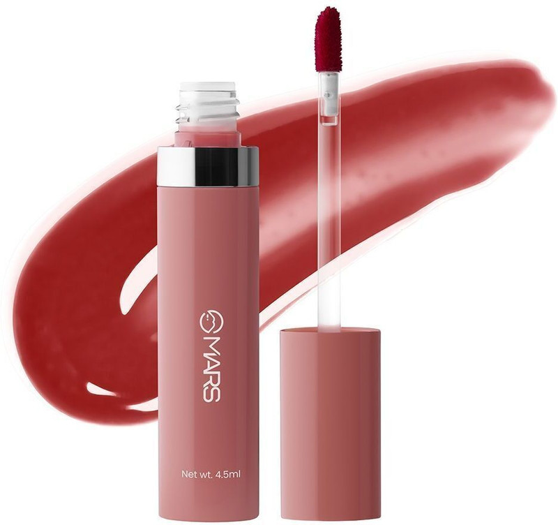 MARS Drip Lip Mist for Women | Dual Function | Buildable Color | Glossy Finish |(4.5 ml, 06-Cocoa Drip)