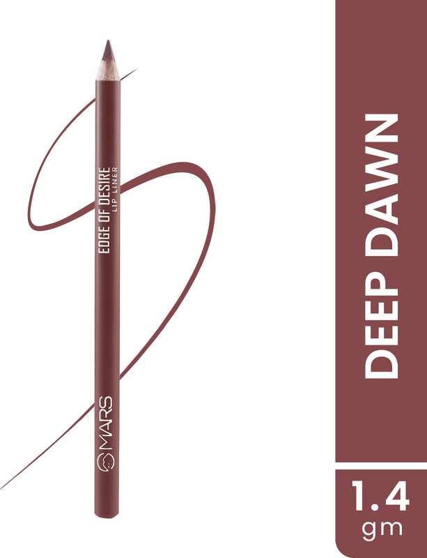 MARS Matte Lip Liner | Smooth Application, Long Lasting & Travel friendly Lip Pencil(DEEP DAWN)