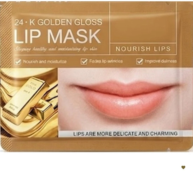Oilanic Lip Mask | To Lip Glow Therapy Moisture Care(Golden)