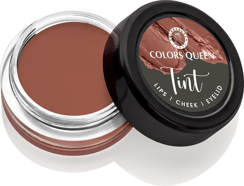 COLORS QUEEN Creamy Matte Lip and Cheek Tint for women Enriched with Vitamin E Lip Stain(8 g)
