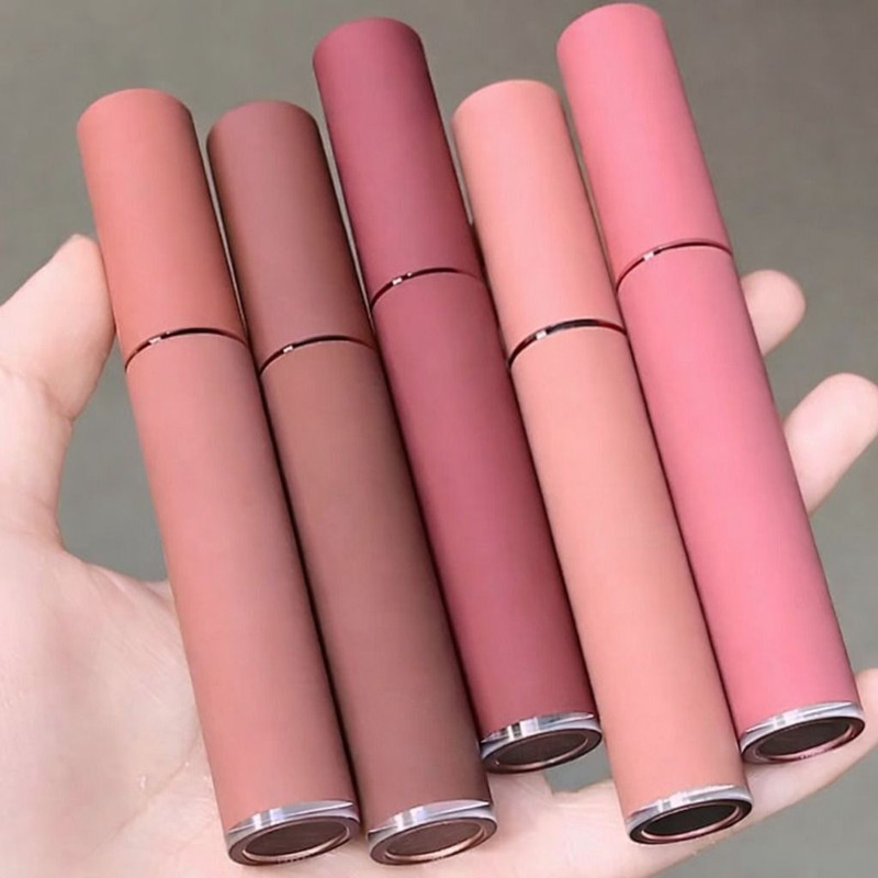 Earthcon Nude Lipstick Combo Waterproof Non Sticky Formula(MULTICOLOR, 1 ml)