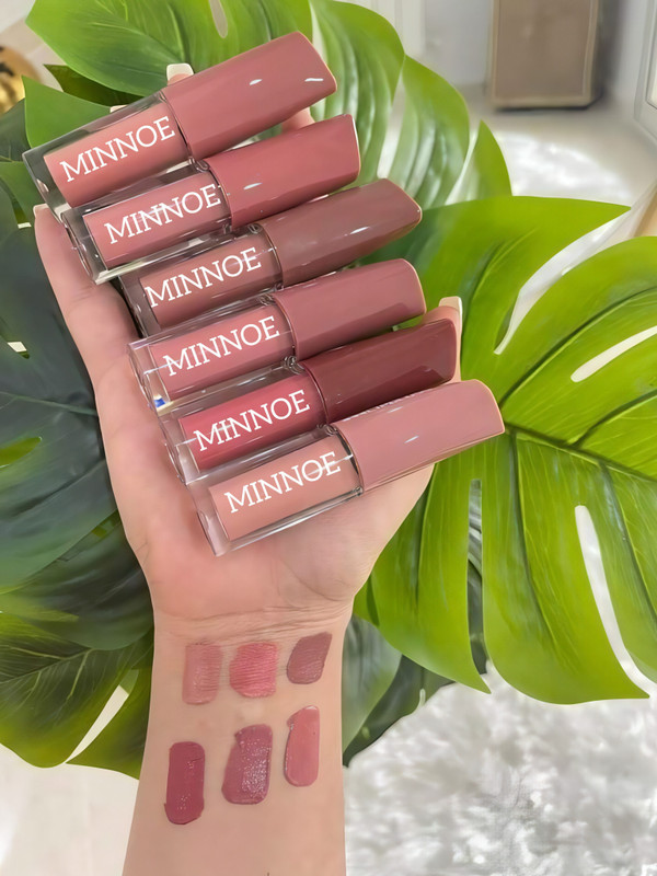 MINNOE Nude Edition Long Lasting Sensational Liquid Matte Lipstick Set of 6(Nude, 18 ml)