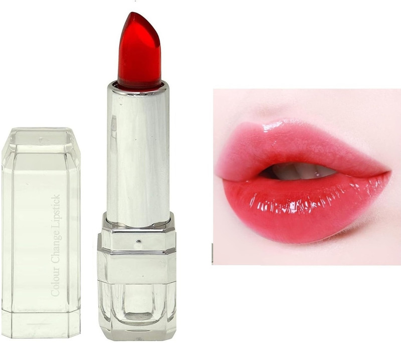 Thristygirl Long Lasting Colour Changing Jelly Lipstick(Red, 3.5 g)