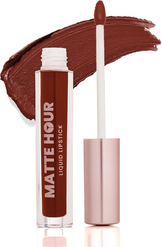 SWISS BEAUTY Matte Hour Liquid Lipstick | Non Transfer | Waterproof | 10H Long Wear(Espresso Martini, 4.2 ml)