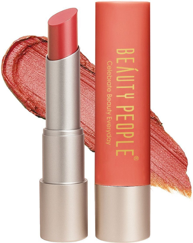 BEAUTY PEOPLE Desi Diva Matte Lipstick, Longlasting 12 Hours, Waterproof(Jayshree, 3.8 g)