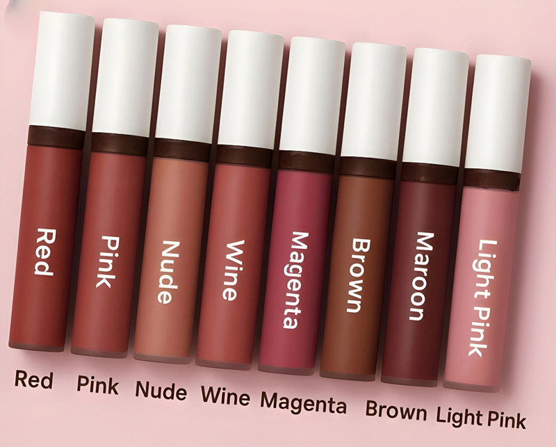 GWENLOOK Non Transfer Non Sticky Ultra Matte Lipsticks(Multicolor, 32 ml)