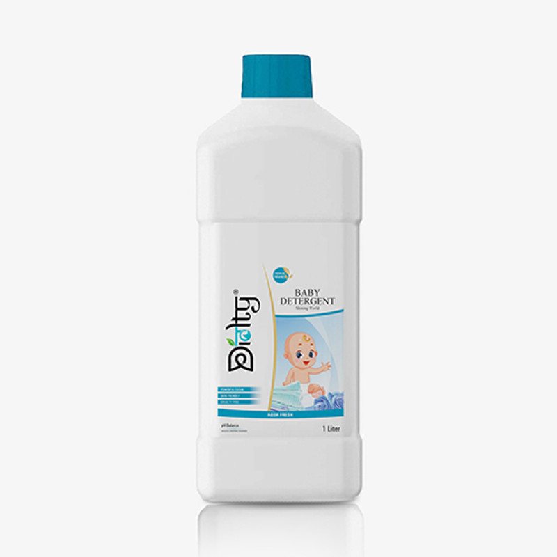 Diolty Baby Detergent Baby Liquid Laundry Detergent Aqua Liquid Detergent(1 L)