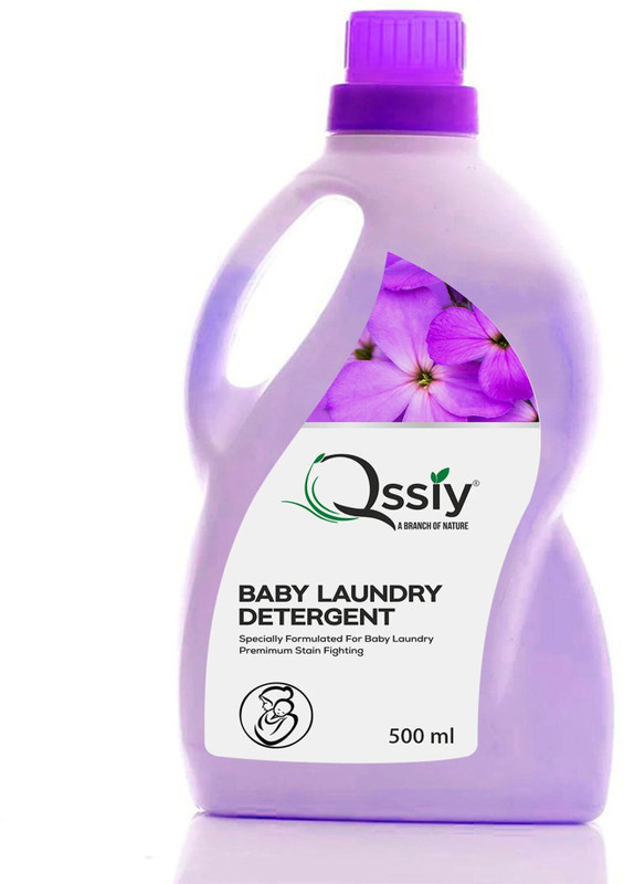 QSSIY Anti-Bacterial washing liquid for Baby Clothes Lavender Liquid Detergent(500 ml)