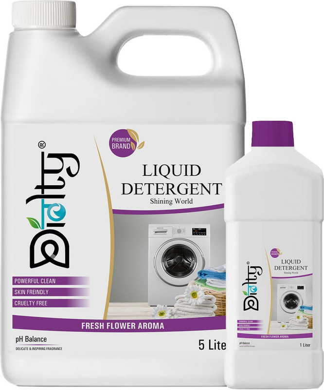 Diolty Laundry Detergent For Fabric Care, Liquid Detergent For Stain Remove Lavender Liquid Detergent(2 x 3 L)