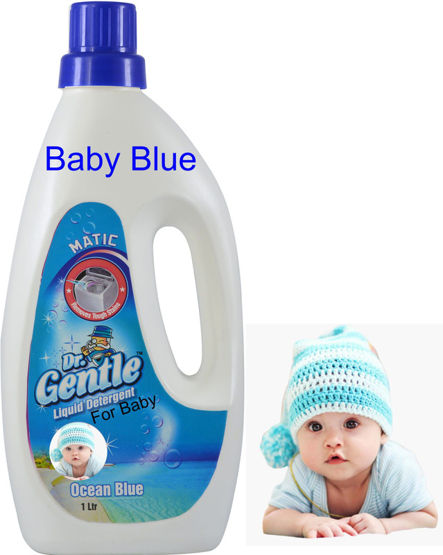 DOCTORGENTLE Germ Free Baby Laundry Wash 1 L (Bottle) | Naturally derived Cleansing Agents Blossom Liquid Detergent(1 L)