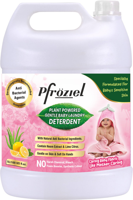 Pfroziel Baby laundry I Neem oil extract I Fresh Liquid Detergent(5 L)