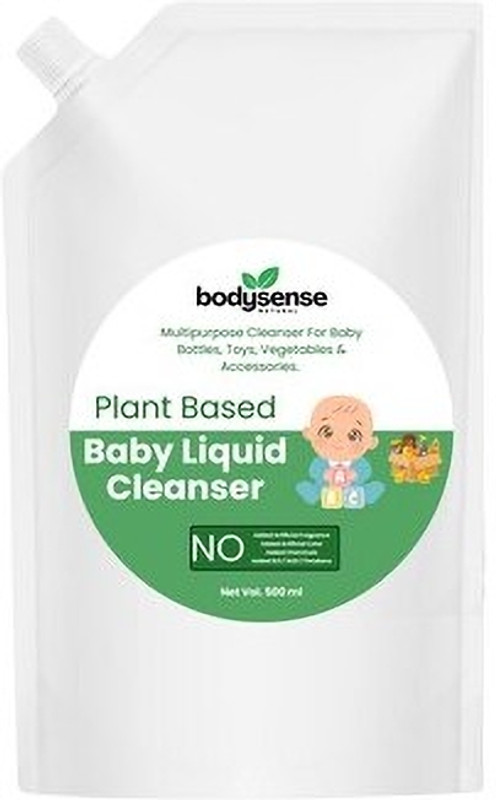 Bodysense Natural Plant Based Baby Liquid Cleanser Aqua Liquid Detergent(500 ml)