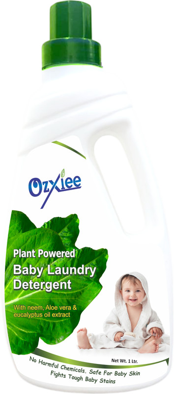Ozxiee Plant Based Baby laundry liquid detergent, (1ltr) Fresh Liquid Detergent(1000 ml)