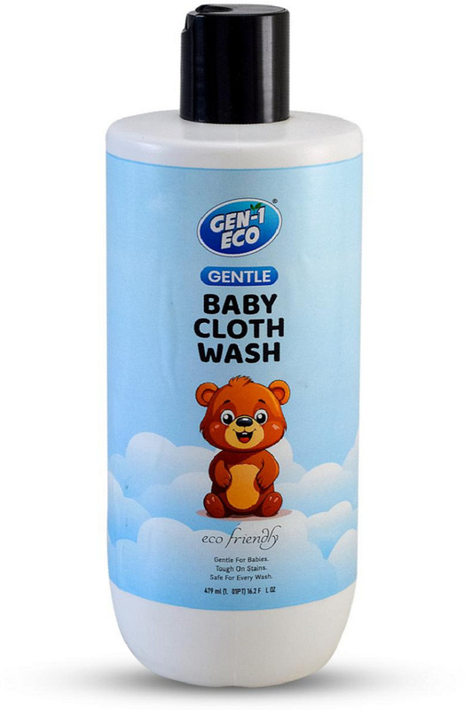 GEN-1 ECO Gen1eco Baby Cloth Wash Liquid Detergent 500ML A4 Fresh Liquid Detergent(500 ml)