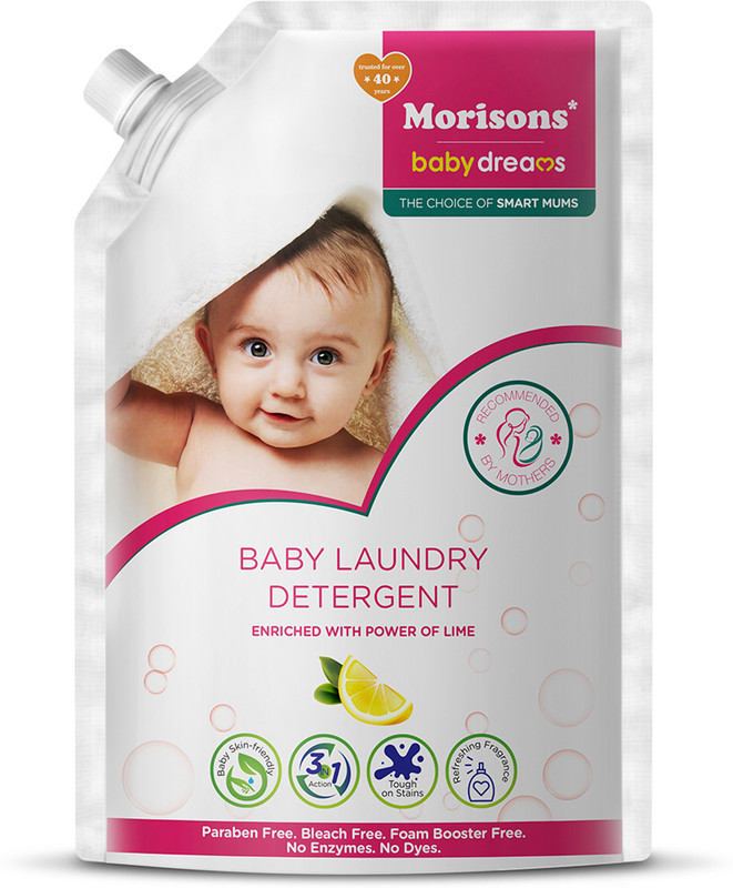 Morisons Baby Dreams Laundry Detergent Pouch Multi-Fragrance Liquid Detergent(1 L)