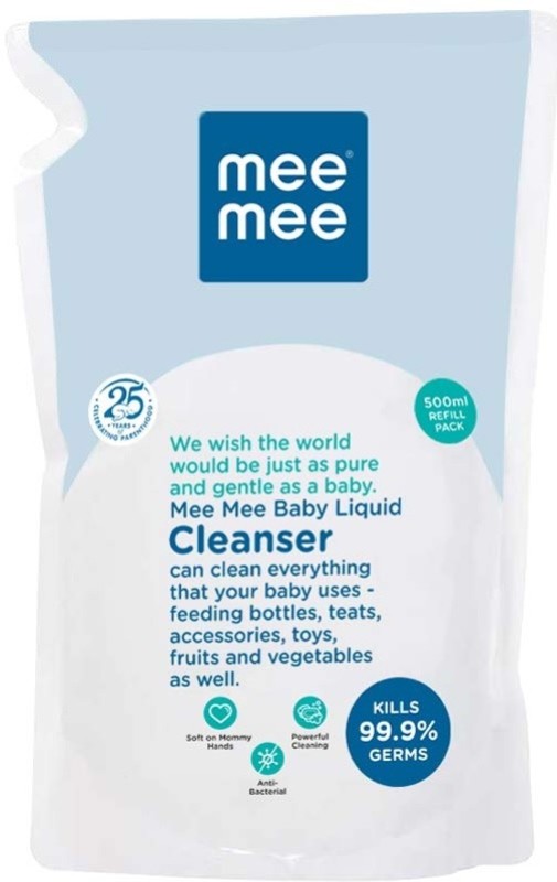 MeeMee Anti Bacterial Baby Liquid Cleanser (500ml.) Liquid Detergent(500 ml)