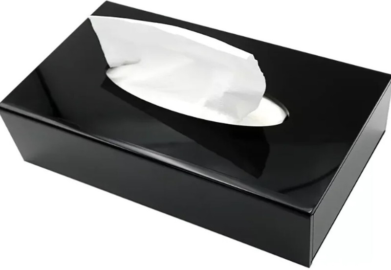 MJJ MJJ-FT50-Black Facial Tissue Dispenser FT50 Paper Dispenser